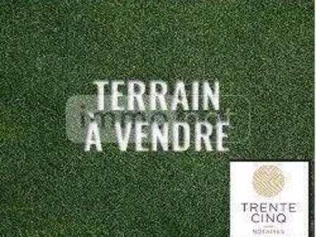terrain constructible viabilisé à vendre