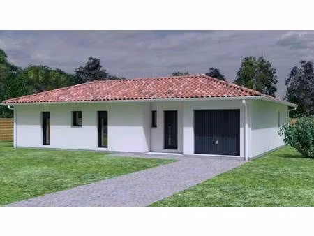 terrain avec maison neuve à vendre