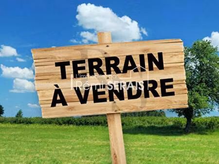terrain constructible viabilisé à vendre