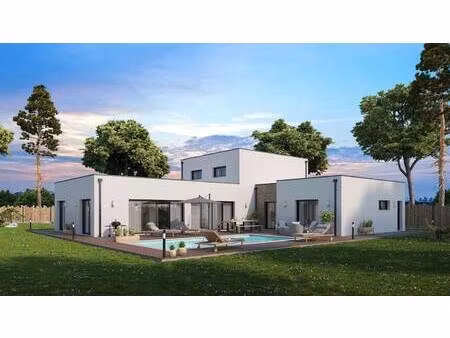 terrain avec maison neuve à vendre