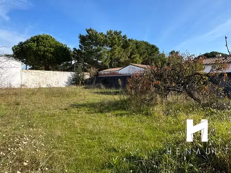 vente terrain 853 m² à le bois-plage-en-re (17580)  650 000 €