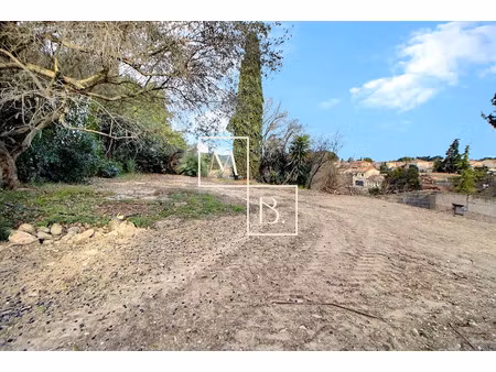 vente terrain 620 m² à poussan (34560)  339 000 €
