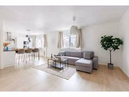 cinquantenaire : bel appartement rénové  terrasse  parking