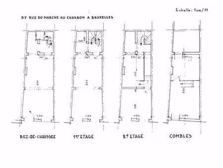 a vendre - immeuble mixte (rdc commercial + 2 logements)