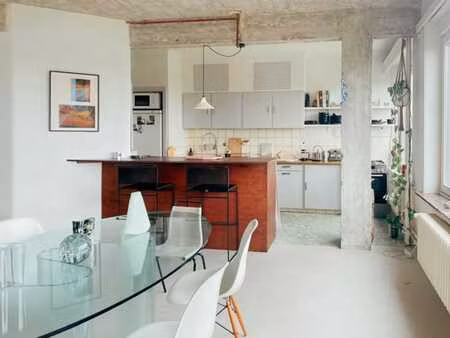 loft urbain artistique avec vue panoramique