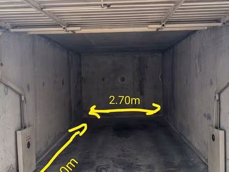 boxe fermée de 15.67m²