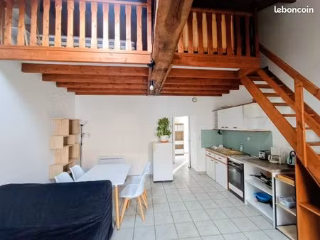 maison meublée 35 m² – environnement calme – bressuire