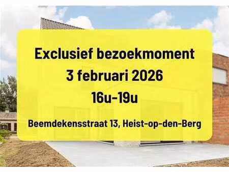 explorer le potentiel : terrain à heist-op-den-berg