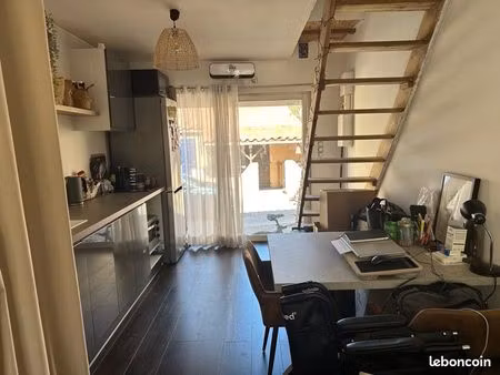 location à l’année leucate t3 terrasse