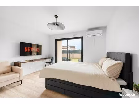 t1 meublé de 25 m² - secteur fac