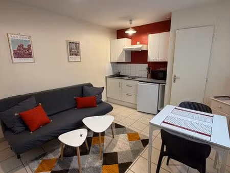 studio meublé de 19m2