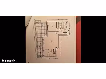 appartement 2p  métro et commerces