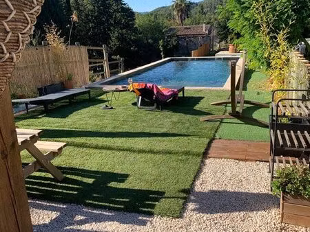 villa 160m2. meublé. avec piscine et jardin