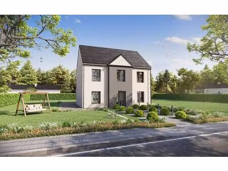 terrain avec maison neuve à vendre