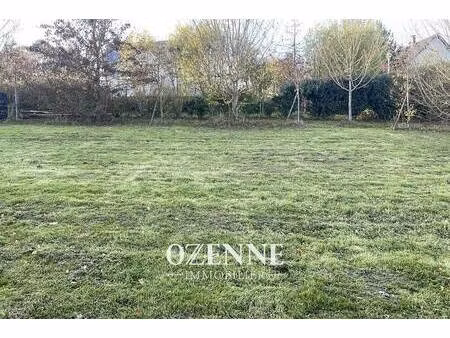 terrain constructible à vendre