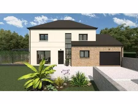 terrain avec maison neuve à vendre