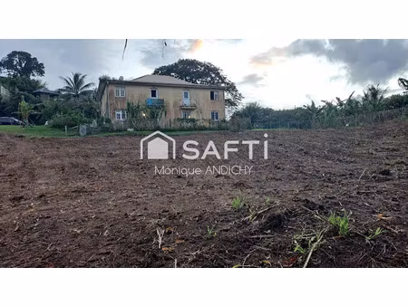 vente terrain 1200 m² à le lorrain (97214)  135 000 €