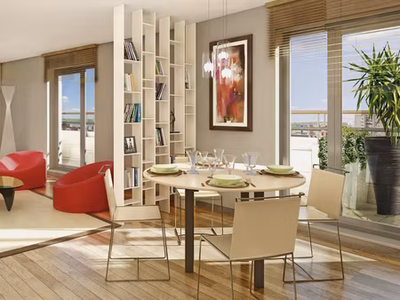 beau 2p - balcon & parking - ligne h - taverny