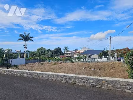 vente terrain à batir 1197 m² à saint gilles les hauts (97435)  440 000 €