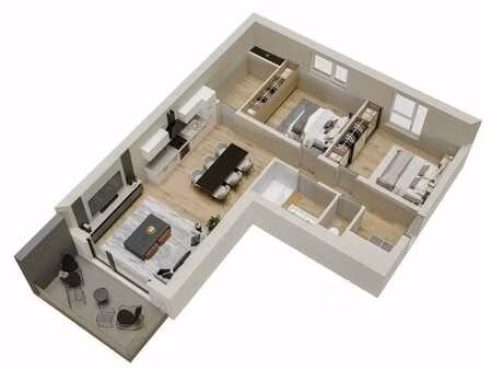 appartement neuf en centre-ville