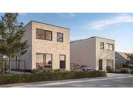maison neuve à vendre  à énergie neutre  à begijnendijk