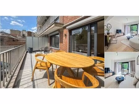 appartement à louer avec garage et terrasse   ixelles (vbd71993)