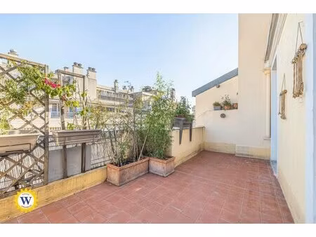 3 pièces  2 chambres  terrasse ouverte