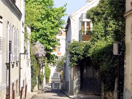 rénové - métro à 150 m. - clim - calme au coeur de la butte aux cailles