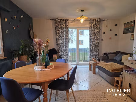 appartement 3 pièces 73 m² avec balcon  garage et cave - hangenbieten