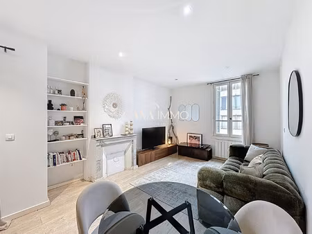 hyères gare - grand t2 de 59m2 - rénové - cave