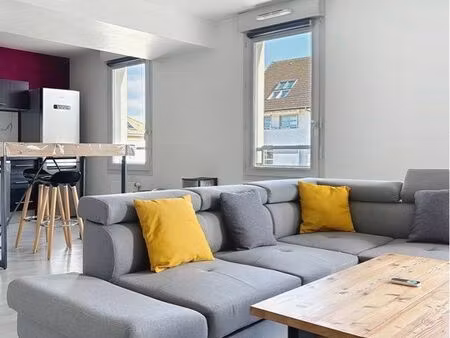 t3 meublé 69 m² – cran-gevrier (annecy) secteur turbine – balcon  garage et parking