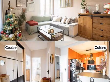 appartement meublé 50m2 t3 genas