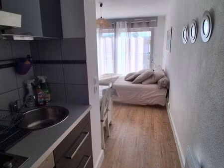 studio rénové avec petit balcon exposé sud