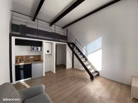 beau studio avec medzanine