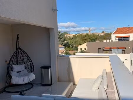 appartement f3 à louer - 3 pièces - 64 09 m2 - st georges d orques - 34 - languedoc-roussi