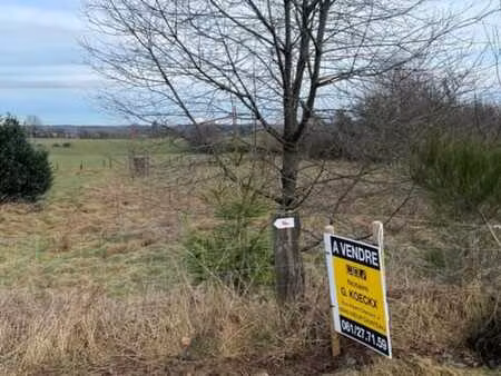 a vendre  terrain à assenois