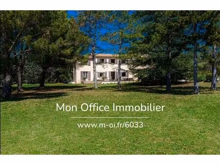 référence : 6033-jho. - maison située à puyricard - 305 m2