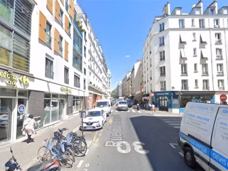 location locaux professionnels 30 m² à paris 20ème (75020)  14 400 €