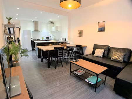 appartement a louer t3 meuble - blois - centre-ville  amenage  equipe et decore  2 chbs