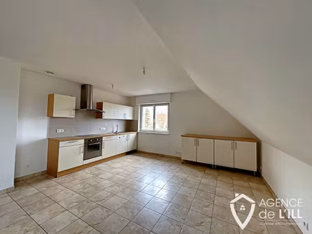 superbe appartement 3/4 pièces en duplex au calme  sans vis-