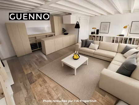 appartement rennes 2 pièces de 46 m² en duplex