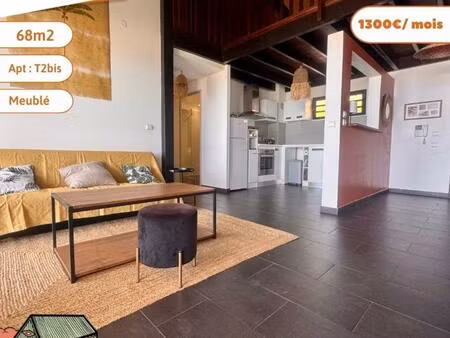 a louer - t2bis meuble - plateau caillou