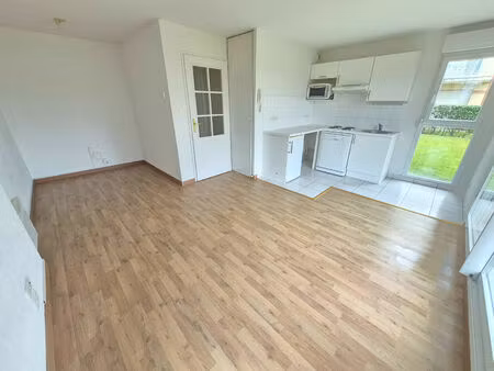 berck   studio cabine de 27.15m² en rez de chaussé avec jardin et place de parking !!
