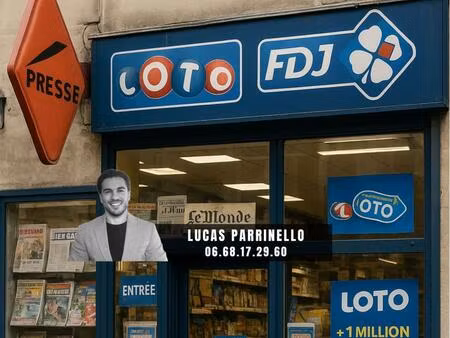 a vednre : presse - librairie - papeterie - loto