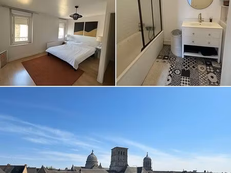 t2 meublé - hyper centre de tours - 60m2