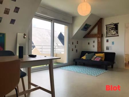 a vendre en exclusivite - vern sur seiche - centre ville - appartement t2 - 39 m²