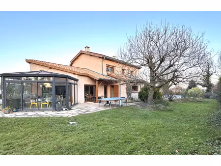 chaponost centre maison d'architecte 6 chambres + dependance