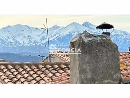 exclusivité maison de village + garage + terrasse