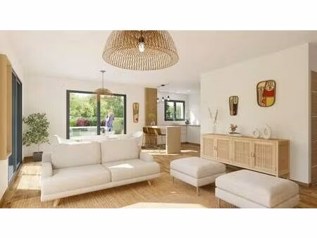 terrain avec maison neuve à vendre