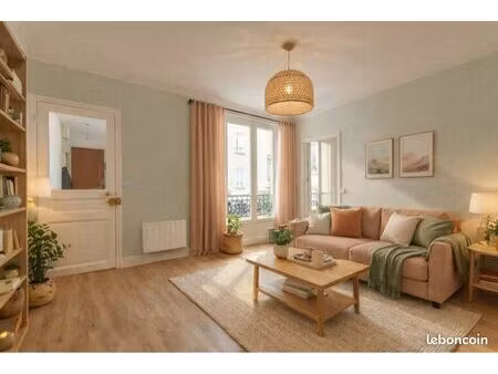 vend appartement 2 p paris 10 dpe c